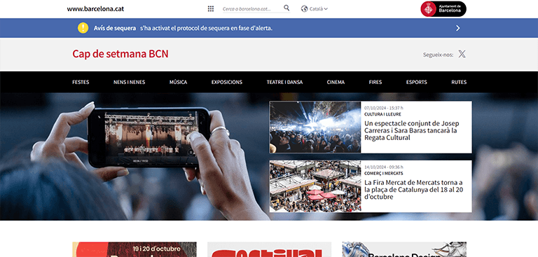 Ajuntament Barcelona - Cap de setmana