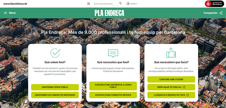 Pla Endreça